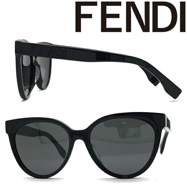 フェンディ サングラス レディース FENDI サングラス フェンディ メンズ&レディース ブラック FF-40008U-01A ブランド