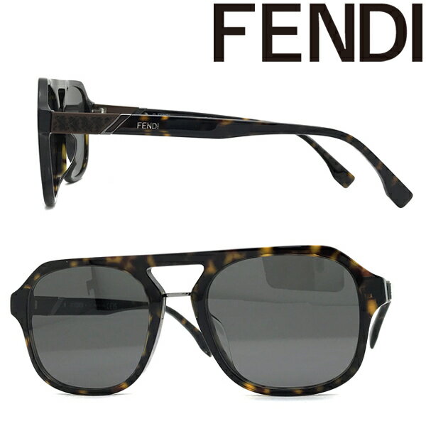 フェンディ サングラス レディース FENDI サングラス フェンディ メンズ&レディース ブラック FF-40026U-52A ブランド