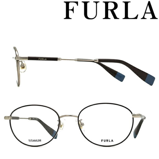 FURLA メガネフレーム フルラ レディース ダークブラウン 眼鏡 VFU-525J-08LT ブランド FURLA メガネフレーム フルラ レディース ダークブラウン 眼鏡 VFU-525J-08LT ブランド