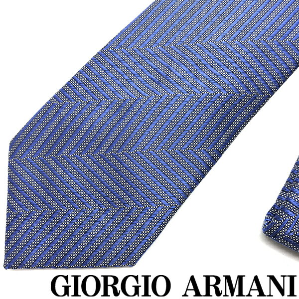 GIORGIO ARMANI ネクタイ ジョルジオアルマーニ メンズ シルク ロイヤルブルー  360054-933-00033 ブランド