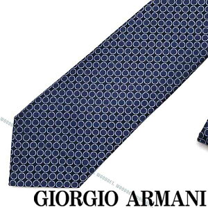 GIORGIO ARMANI ネクタイ ジョルジオアルマーニ シルク メンズ ネイビー×ブルー 360087-928-02833 ブランド ビジネス