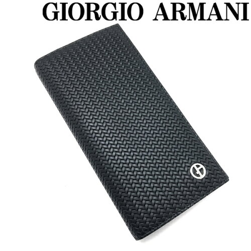 GIORGIO ARMANI ジョルジオアルマーニ 高級感がありお洒落な長財布！...