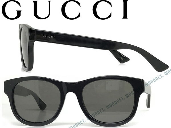 GUCCI グッチ ブラック サングラス UVカット メンズ&レディース GUC-GG-0003S-001 ブランド