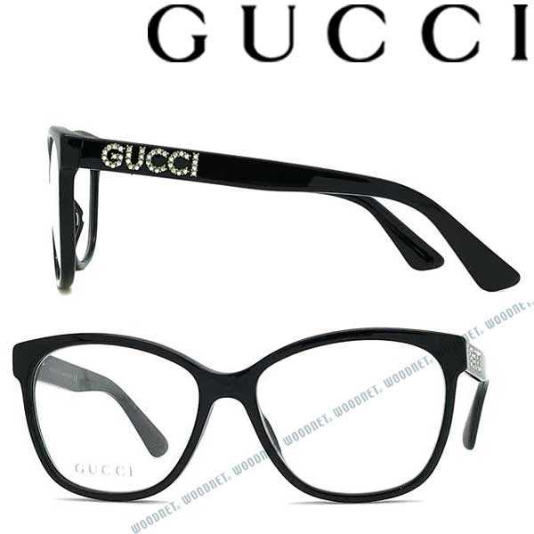 GUCCI メガネフレーム グッチ メンズ&レディース ブラック 眼鏡 GUC-GG-0421O-001 ブランド