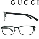 GUCCI メガネフレーム グッチ メンズ&レディース ブラ...
