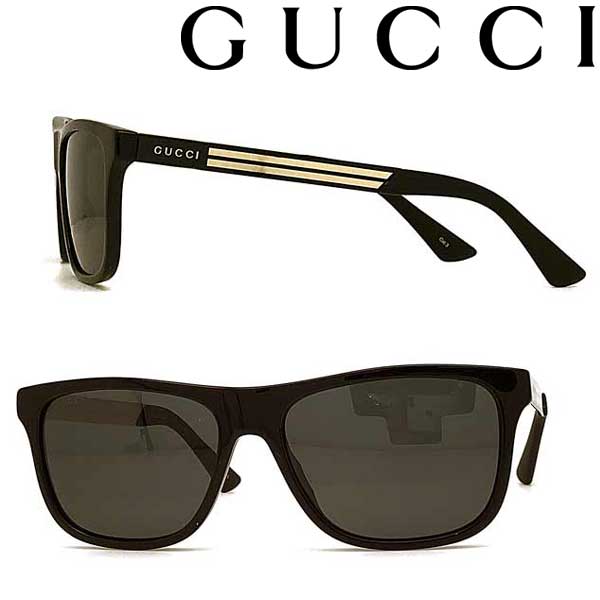 GUCCI サングラス グッチ メンズ&レディース ブラック GUC-GG-0687S-001 ブランド