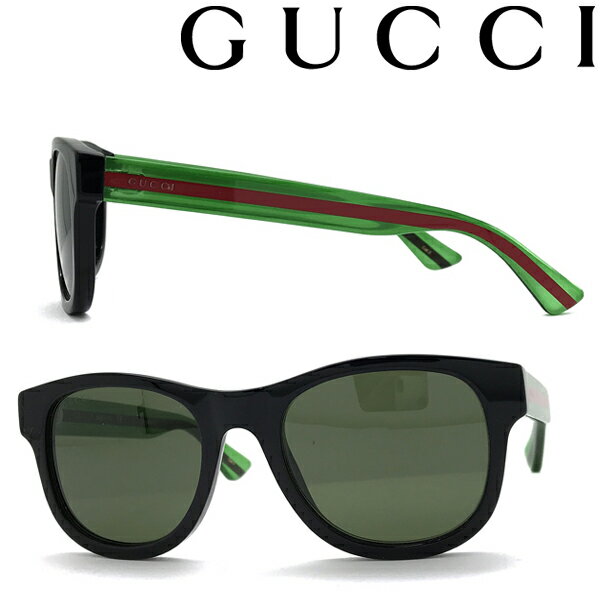 グッチ サングラス メンズ GUCCI サングラス グッチ メンズ&レディース グリーンブラック GUC-GG-0003SN-002 ブランド