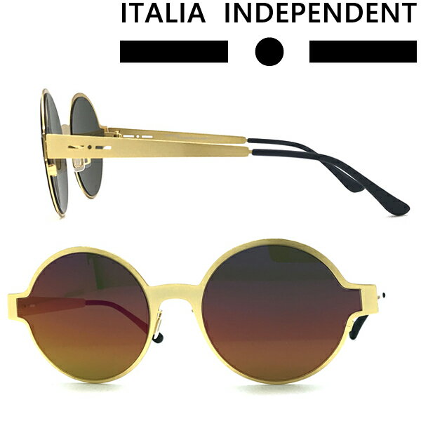 ITALIA INDEPENDENT サングラス イタリア インディペンデント メンズ&レディース ピンクミラー II-0510-120-GLS ブランド