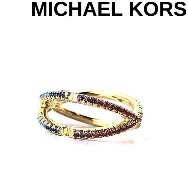 MICHAEL KORS リング・指輪 マイケルコース レディース ロゴ ゴールドレインボー MKC1112AY710 ブランド