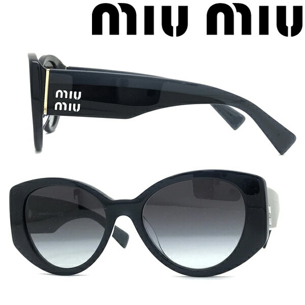 ミュウミュウ miu miu サングラス ミュウミュウ レディース グラデーションブラック 0MU-03WS-06U5D1 ブランド