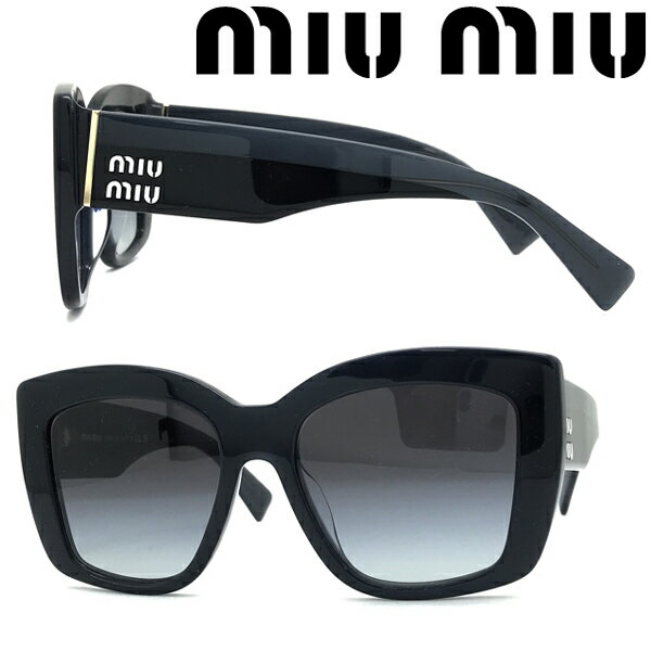 ミュウミュウ miu miu サングラス ミュウミュウ レディース グラデーションブラック 0MU-04WS-06U5D1 ブランド