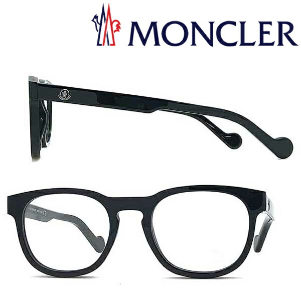 モンクレール 小物 メンズ MONCLER メガネフレーム モンクレール メンズ&レディース ブラック 眼鏡 ML-5052-001 ブランド