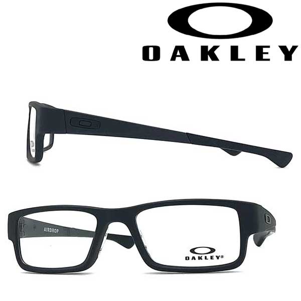 オークリー メガネ メンズ OAKLEY メガネフレーム オークリー メンズ&レディース AIRDROP マットブラック 眼鏡 0OX-8046-01 ブランド
