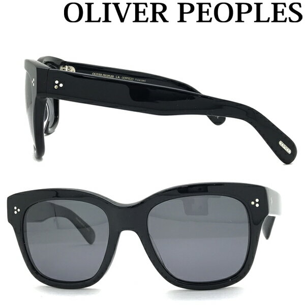 オリバーピープルズ サングラス （メンズ） OLIVER PEOPLES サングラス オリバーピープルズ MELERY メンズ&レディース ブラック ≪偏光レンズ≫Pola 0OV-5442SU-100581 ブランド