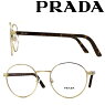PRADAメガネフレームプラダメンズ&レディースゴールド眼鏡0PR-52XV-ZVN1O1ブランド