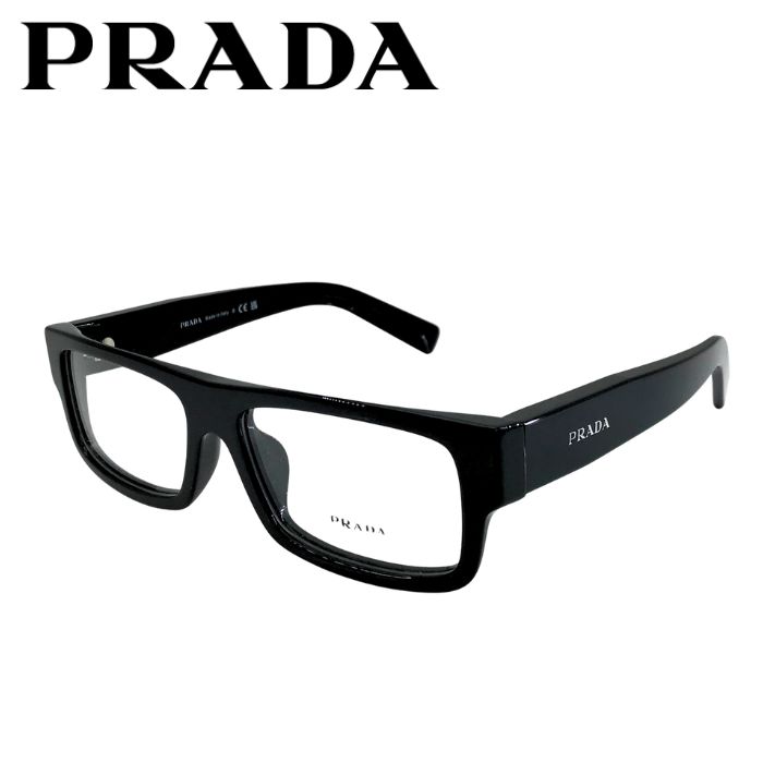 乐天商城 - PRADA メガネフレーム プラダ 眼鏡 めがね ブラック 黒 prd06vf-16k101 ブランド/メンズ&レディース/男性用&女性用/度付き・伊達・老眼鏡・カラー・パソコン用PCメガネレンズ交換対応