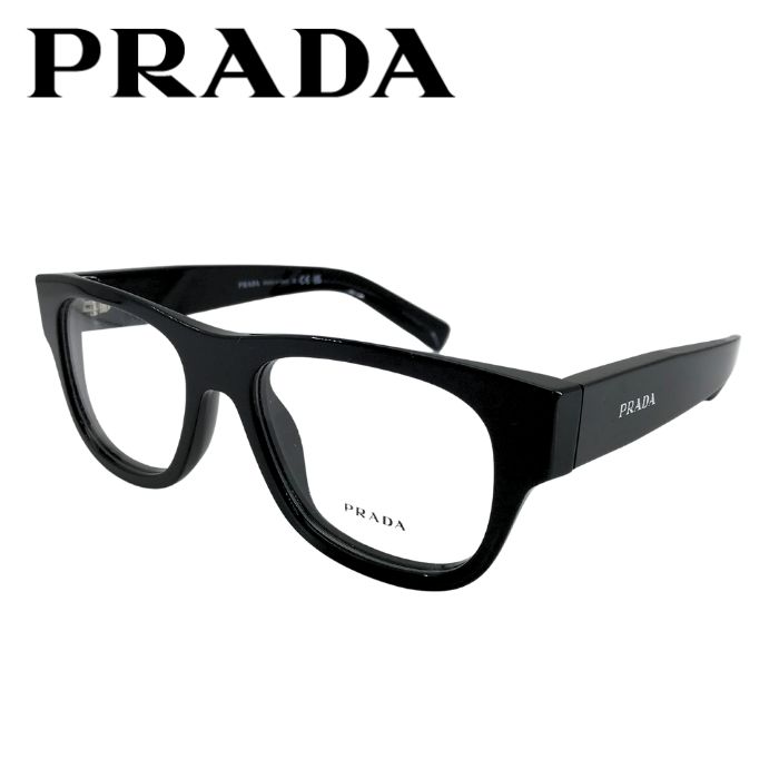 RAY-BAN - PRADA メガネフレーム プラダ 眼鏡 めがね ブラック 黒 prd08vu-16k101 ブランド/メンズ&レディース/男性用&女性用/度付き・伊達・老眼鏡・カラー・パソコン用PCメガネレンズ交換対応