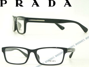プラダ PRADA メガネフレーム 眼鏡 ブラック めがね PR-01SV-1AB1O1 ブランド/メンズ&レディース/男性用&女性用/度付き・伊達・老眼鏡・カラー・パソコン用PCメガネレンズ交換対応