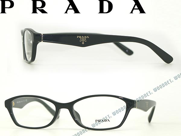 プラダ PRADA メガネフレーム 眼鏡 ブラック めがね PR-02SV-1AB1O1 ブランド/メンズ&レディース/男性用&女性用/度付き・伊達・老眼鏡・カラー・パソコン用PCメガネレンズ交換対応