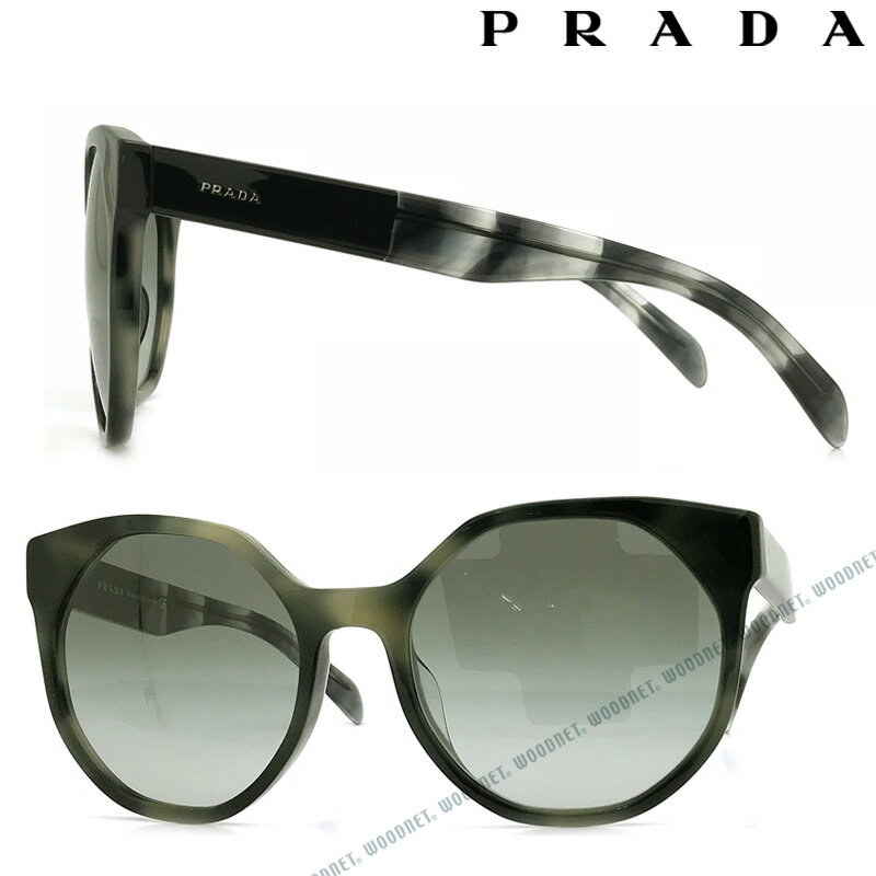 プラダ サングラス（レディース） PRADA サングラス UVカット プラダ メンズ&レディース グラデーションブラック PR11TSF-USI3M1 ブランド