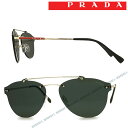 プラダ サングラス（レディース） PRADA LINEA ROSSA サングラス UVカット プラダリネアロッサ メンズ&レディース ブラック 縁なし 0PS-55TS-ZVN2EO ブランド