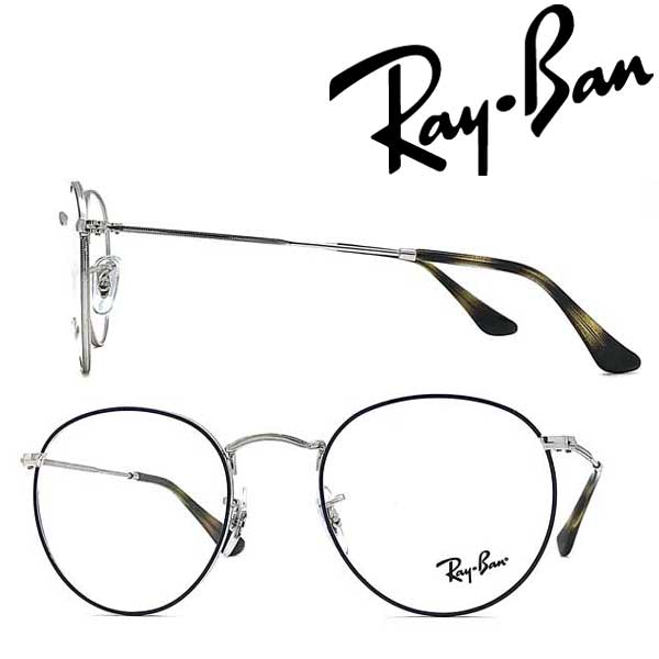 RayBan Klt[ Co Y&fB[X ROUND METAL Eh^ u[~Vo[ ዾ rx-3447V-2970 uhyRayBanzY𓯎2,000~offiSvΏہj