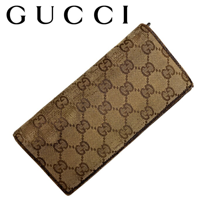 【中古】GUCCI 長財布 グッチ【全体