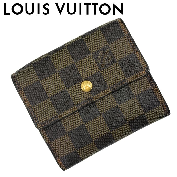 Louis Vuitton ダミエ 三つ折り財布 ●訳あり●　 ☆ 楽天市場】ヴィトン ダミエ 三つ折り財布の通販
