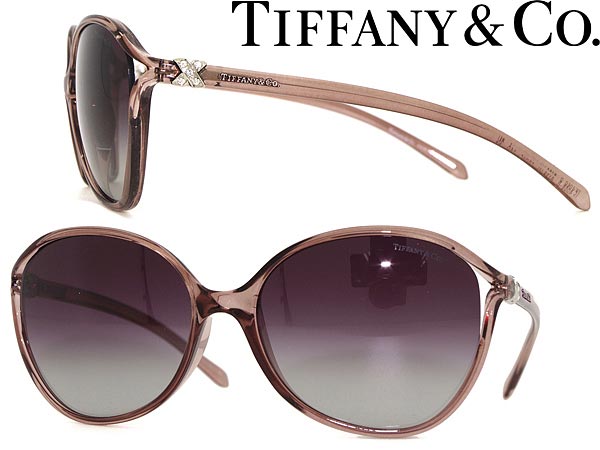 サングラス TIFFANY & Co. グラデーションパープル ティファニー 0TF-4058B-81384I ブランド/メンズ&レディース/男性用&女性用/紫外線UVカットレンズ/ドライブ/釣り/アウトドア/おしゃれ
