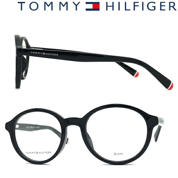 TOMMY HILFIGER メガネフレーム トミーヒルフィガー【在庫処分特価】 メンズ&レディース ブラック 眼鏡 00TO-1587G-807 ブランド