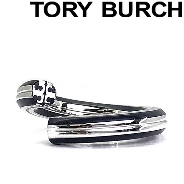TORY BURCH リング 指輪 トリーバーチ レディース ネイビー×シルバー アクセサリー 51078-024 ブランド