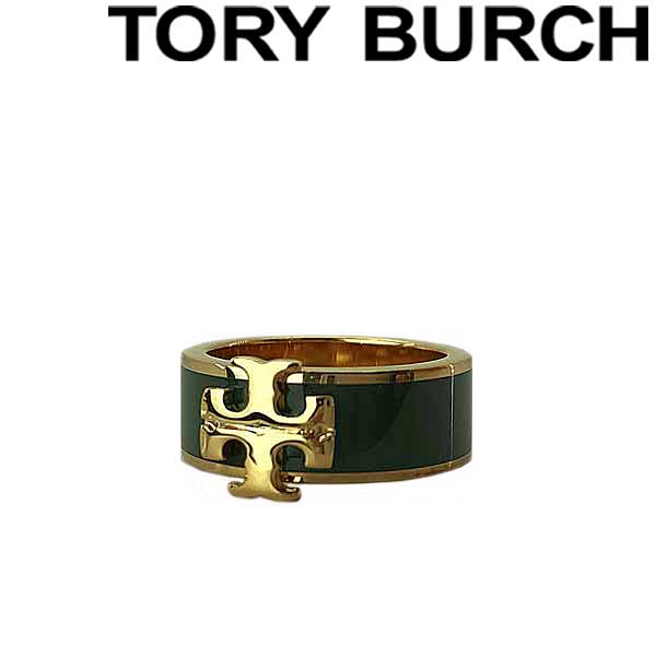 TORY BURCH リング 指輪 トリーバーチ レディース ゴールド×グリーン アクセサリー 60359-137 ブランド