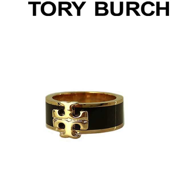 TORY BURCH リング 指輪 トリーバーチ レディース ゴールド×ブラック アクセサリー 60359-720 ブランド