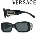 VERSACE サングラス ヴェルサーチ メンズ&レディース UVカット ちょいワル ちょい悪 ブラック 0VE-4377-GB1-87 ブランド