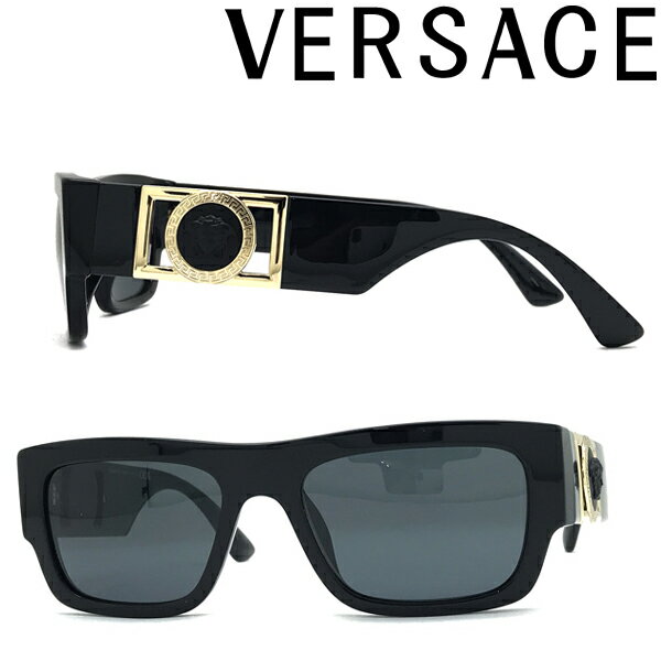 ヴェルサーチ VERSACE サングラス ベルサーチ ヴェルサーチェ メンズ&レディース サングラス ブラック ちょいワル ちょい悪 0VE-4416U-GB1-87 ブランド