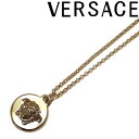 VERSACE ネックレス ベルサーチ メンズ&レディース シャンパンゴールド メドゥーサ ロゴ DG1F009-DJMT-D00OC ブランド