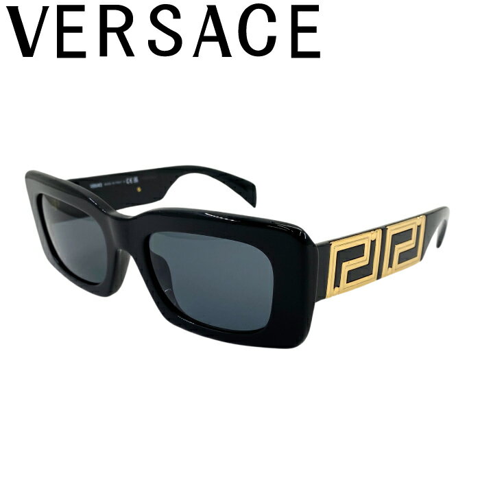 ヴェルサーチ VERSACE サングラス ベルサーチ ヴェルサーチェ メンズ&レディース UVカット ブラック ちょいワル ちょい悪 UVカット 0ve-4444u-gb1-87 ブランド