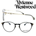 Vivienne Westwood メガネフレーム ヴィヴィアン ウエストウッド レディース ブラック 眼鏡 VW-40-0006-03 ブランド