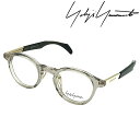 Yohji Yamamoto メガネフレーム ヨウジヤマモト メンズ&レディース クリアベージュ 眼鏡 yy-19-0072-01 ブランド(4)