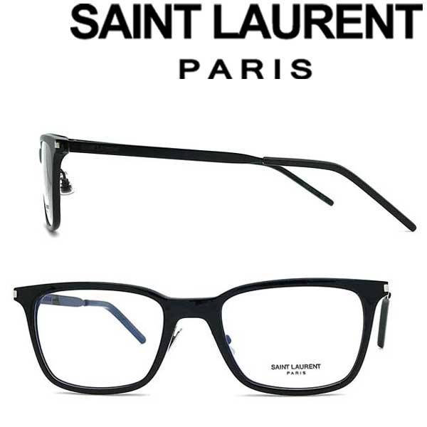 SAINT LAURENT PARIS メガネフレーム サンローランパリ メンズ&レディース ブラック 眼鏡 SL-262-001 ブランド