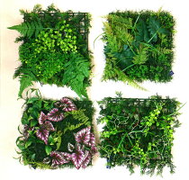 【グリーンパネル】【人工観葉植物】【グリーンマット】【触媒加工】【4柄よりお選び下さい】【繰り合わせ自由】