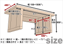 OLD ASHIBA（足場板古材）ベンチシェルフAタイプ（両端の飛び出し10～100mmから指定可）【セミオーダーサイズ】幅310～450mm×高さ340～420mm×奥行400mm〈受注生産〉 3