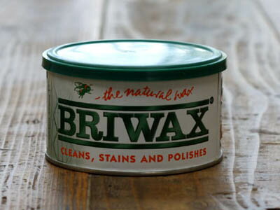 【取扱い終了のためアウトレット】BRIWAX ブライワックス　トルエンフリー370ml(約0.5kg)クリアー/ラスティック パイン/ジャコビーン