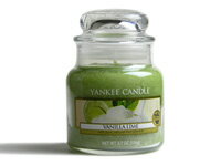 【送料無料】 ヤンキーキャンドル YANKEE CANDLE ジャーS バニラライム（VANILLA LIME）