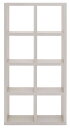 収納整理 リビングシェルフ フリーダム 両面シェルフ 幅78cm、152cm 完成品 日本製 棚 ラック 間仕切り ディスプレー 飾り棚 開梱設置配送【送料無料】