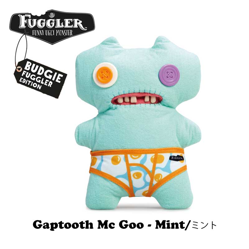 ファグラー バッジー ミント FUGGLER Gaptooth Mc Goo - Mint 22cm ボックス入り コレクターバージョン 全6種類