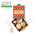 GRAPAT グラパット オーナメント No.5 Wonder Balls (GRAPAT ORNAMENTS)【日本国内正規品】スペイン 木のおもちゃ 収納 ...