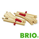 BRIO ツマミ付切替ポイントブリオ 33344 レールパーツ