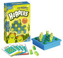 ホッパーズ (HOPPERS) 分類 ゲーム オススメ 5歳から プレイ人数 ?　1人? プレイ時間 約10分? 内容品 ゲーム盤1枚、問題＆解答カード40枚、カエル12匹、説明書 主材料 紙・プラスチック 箱サイズ 縦20.3×横13.3×高さ20.3cm （盤サイズ：縦11cm×横11cm×高さ3cm） メーカー シンクファン(ThinkFun)　※生産は中国 常に数手先まで考える手軽な脳トレゲーム 池にいるカエルを一匹ずつジャンプさせて、 最後の一匹になるように配置していくソリティア・パズル。 携帯にも便利なコンパクトサイズなので、いつでもどこでもちょっとした空き時間にすかさず脳トレができます。 関連商品シンクファン(ThinkFun)社のボードゲームチョコレート・フィック...シンクファン(ThinkFun)社のボードゲームドミノ・メイズ(Dom...3,740円5,544円シンクファン(ThinkFun)社のボードゲームローラーコースター　チ...シンクファン(ThinkFun)社のボードゲームグラビティ・メイズ(G...5,940円5,500円シンクファン(ThinkFun)社のボードゲームコードマスター(COD...BaL バル ボードゲーム4,455円3,080円ロックペーパースイッチ ROCK PAPER SWITCH...HABA　急いでつなげ！消防隊！　ボードゲーム　ハバ社　ドイツ...3,498円3,080円バウンスオフ　BOUNCE OFFマテル　MATTEL ボードゲーム...長友先生 マーブルメイズ2,200円3,960円常に数手先まで考える手軽な脳トレゲーム 池にいるカエルを一匹ずつジャンプさせて、 最後の一匹になるように配置していくソリティア・パズル。 携帯にも便利なコンパクトサイズなので、いつでもどこでもちょっとした空き時間にすかさず脳トレができます。す ゲームの準備チャレンジするカードを選び、カードの表示通りにカエルをハスの葉の上に配置したらゲームスタート。 カードの難易度が4段階用意されているので、順番に解いていくことで徐々にハイレベルな問題に挑戦できます！ ゲームの手順 以下のルールに従ってカエルをジャンプさせ、最後に1匹だけ残せれば課題クリアです。 1.カエルはゲーム盤に引かれた線に沿って、一匹ずつ隣り合うハスの葉から葉へと移動します。 2.カエルは必ず隣あったカエルをジャンプしてその次の葉へと移動します。カエルのいない葉をジャンプしたり、ジャンプを伴わないただの移動はできません。 また、他のカエルがいる葉には止まれません。二匹が同時にジャンプすることもできません。 3.飛び越されたカエルは盤の外へ取り除きます。 4.これを繰り返し、最後に1匹だけを残せたら課題クリアです。 途中でカエルを孤立させないようにすることがポイントです。遊ばない時には池の中にカードと一緒に収納できるので、持ち運びにも便利であったりします。 5歳ごろから手軽に楽しめる脳トレゲームです♪