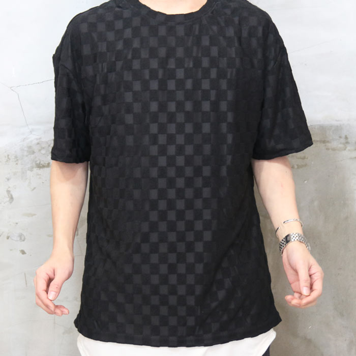 半袖Tシャツ メンズ ジッパー装飾 ブロックチェック柄 楽天市場】ブロック チェック(Tシャツ・カットソー|トップス